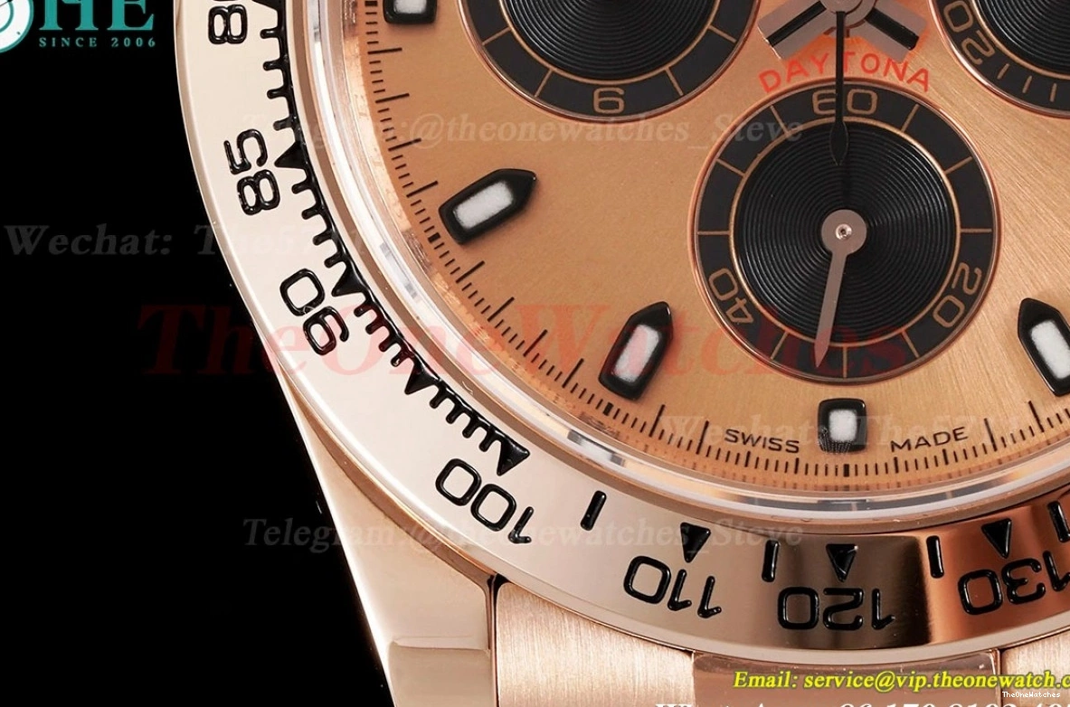 RG 116505 40mm RG Blk SA4130 RG Daytona KING 0103